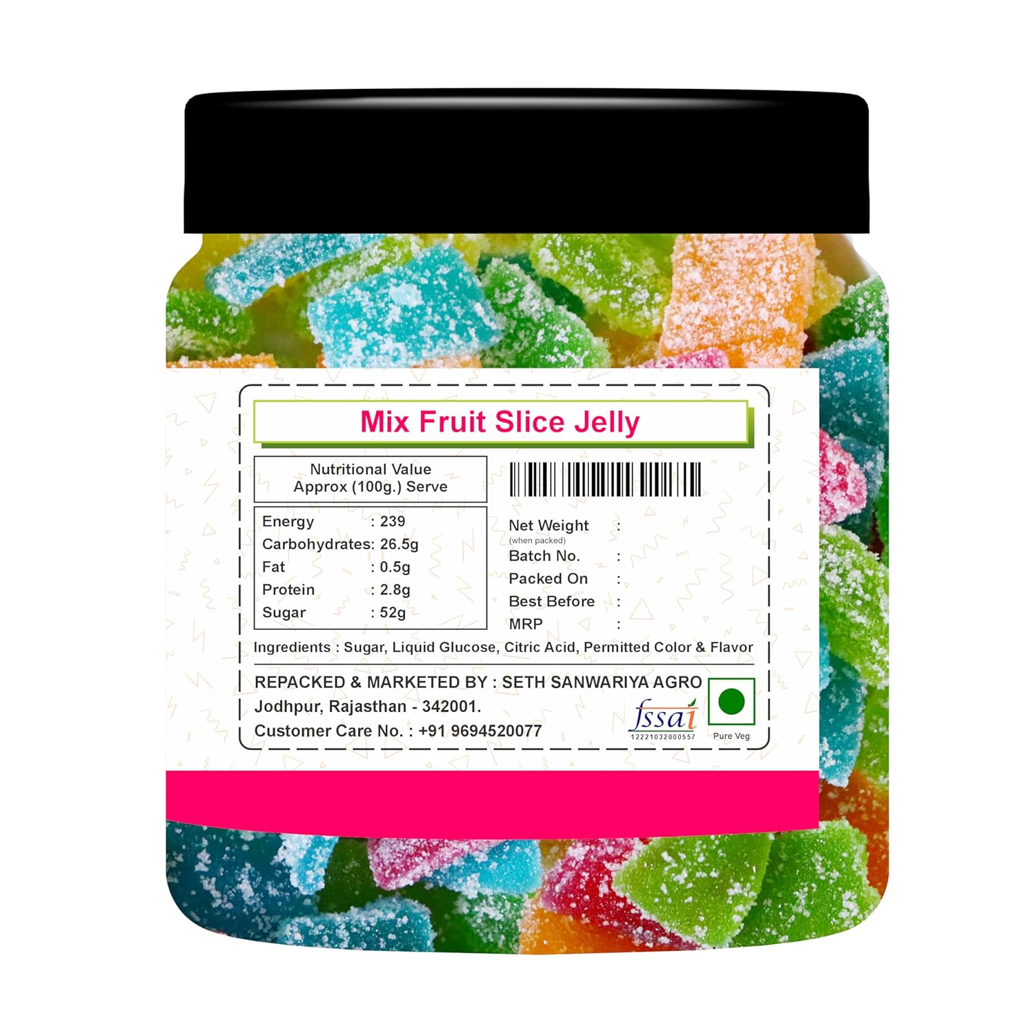 Seasonal Kart Assorted Jelly