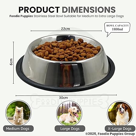 Pet Feeding Bowl (Steel)
