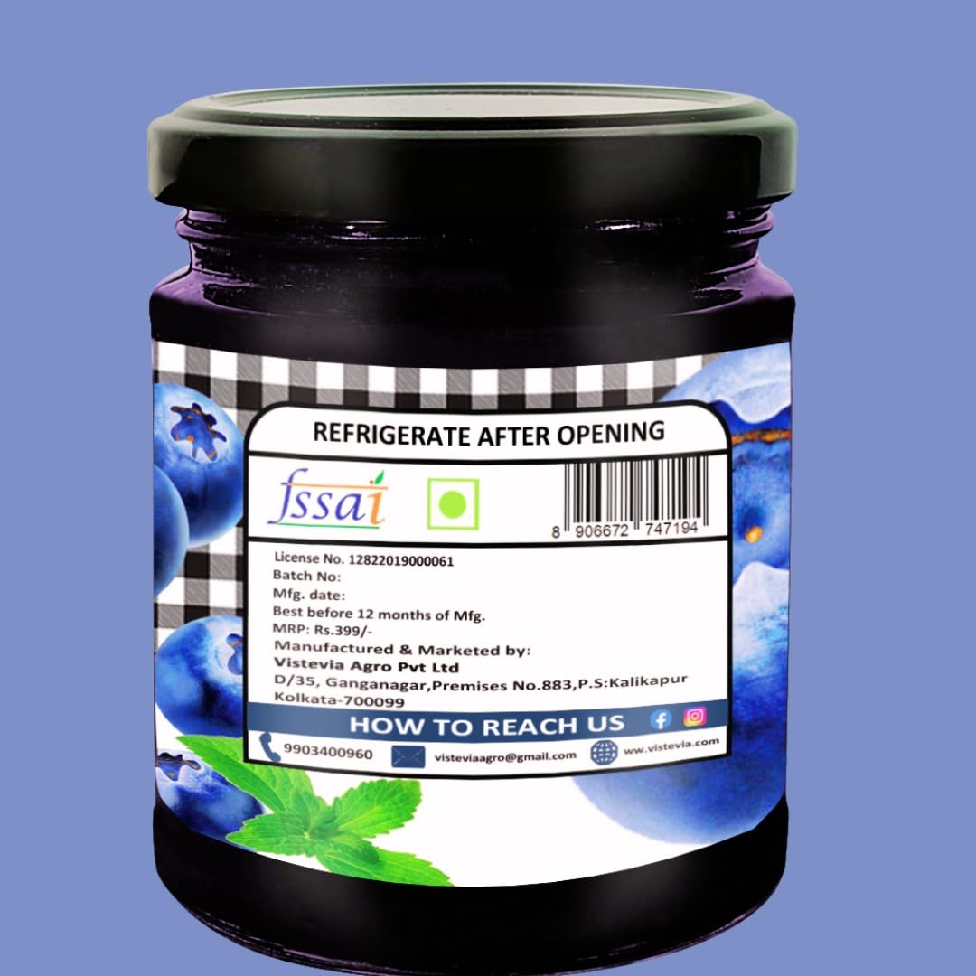 Vistevia Sugar-free Blueberry Jam