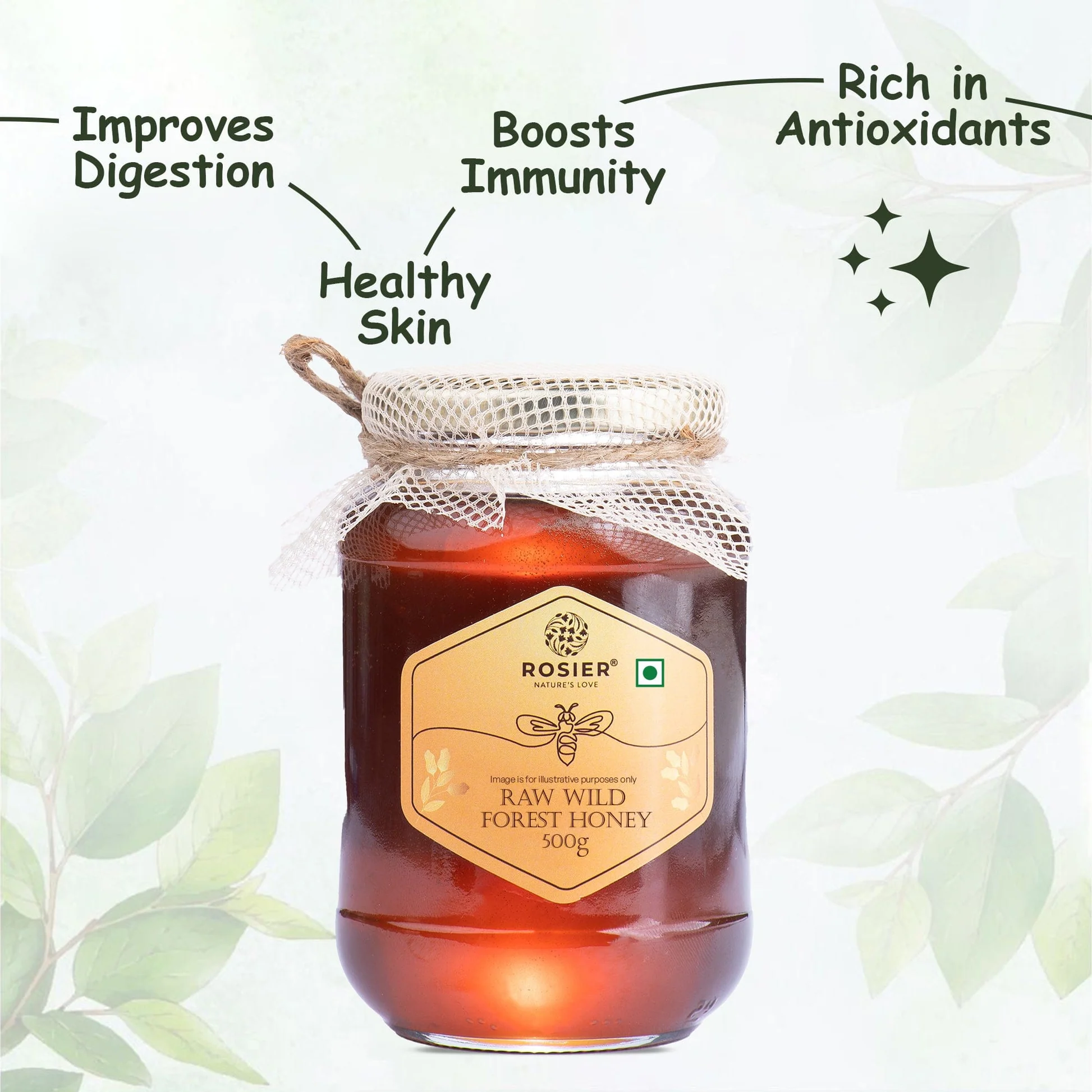 Pure & Organic Wild Forest Honey