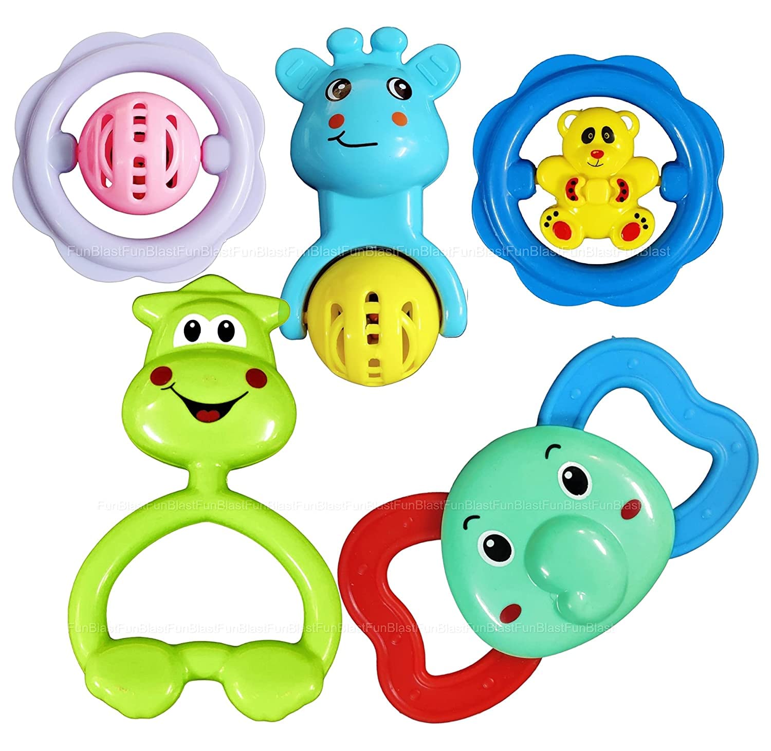 Baby Plastic Rattle Toy