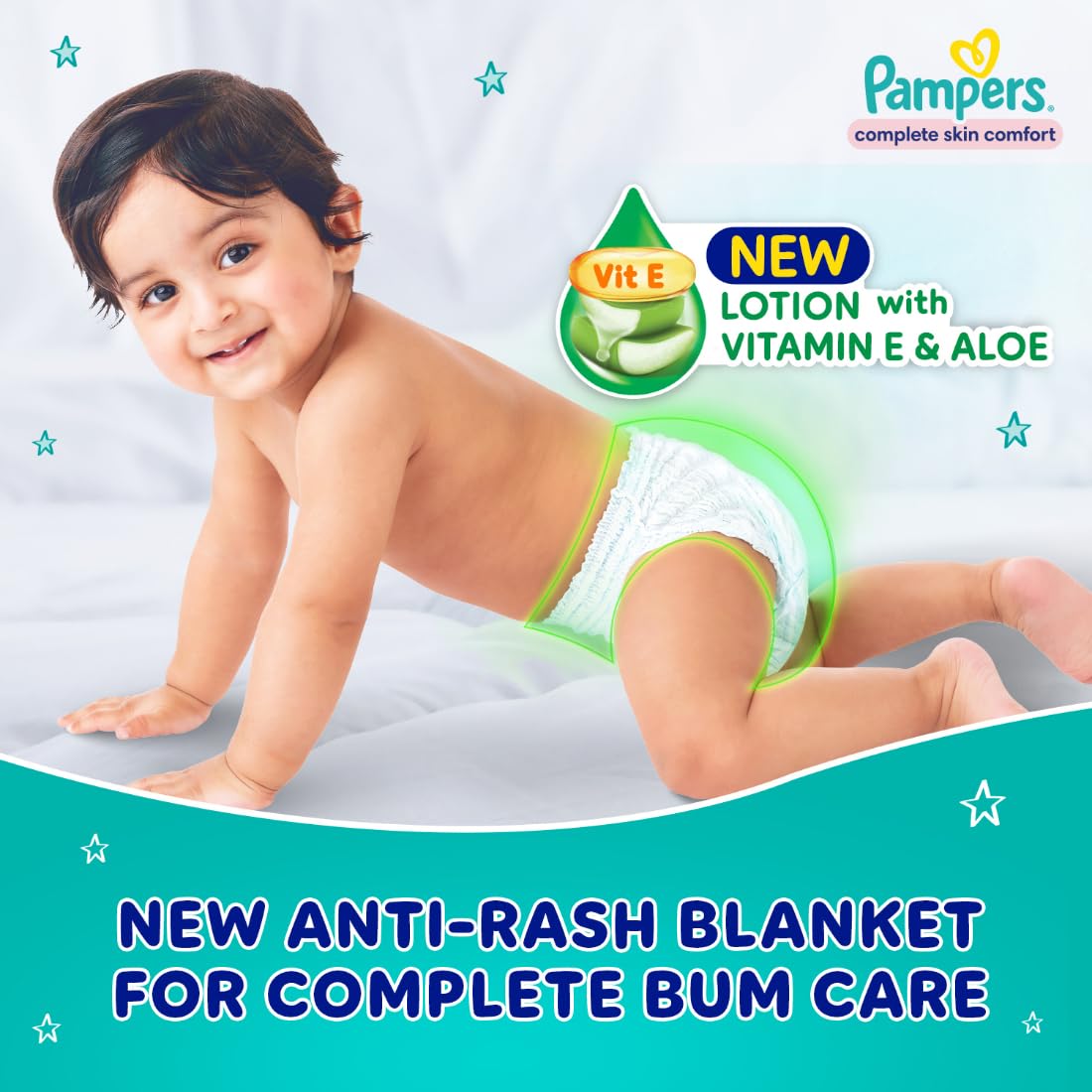 Pampers Complete Skin Comfort Pants