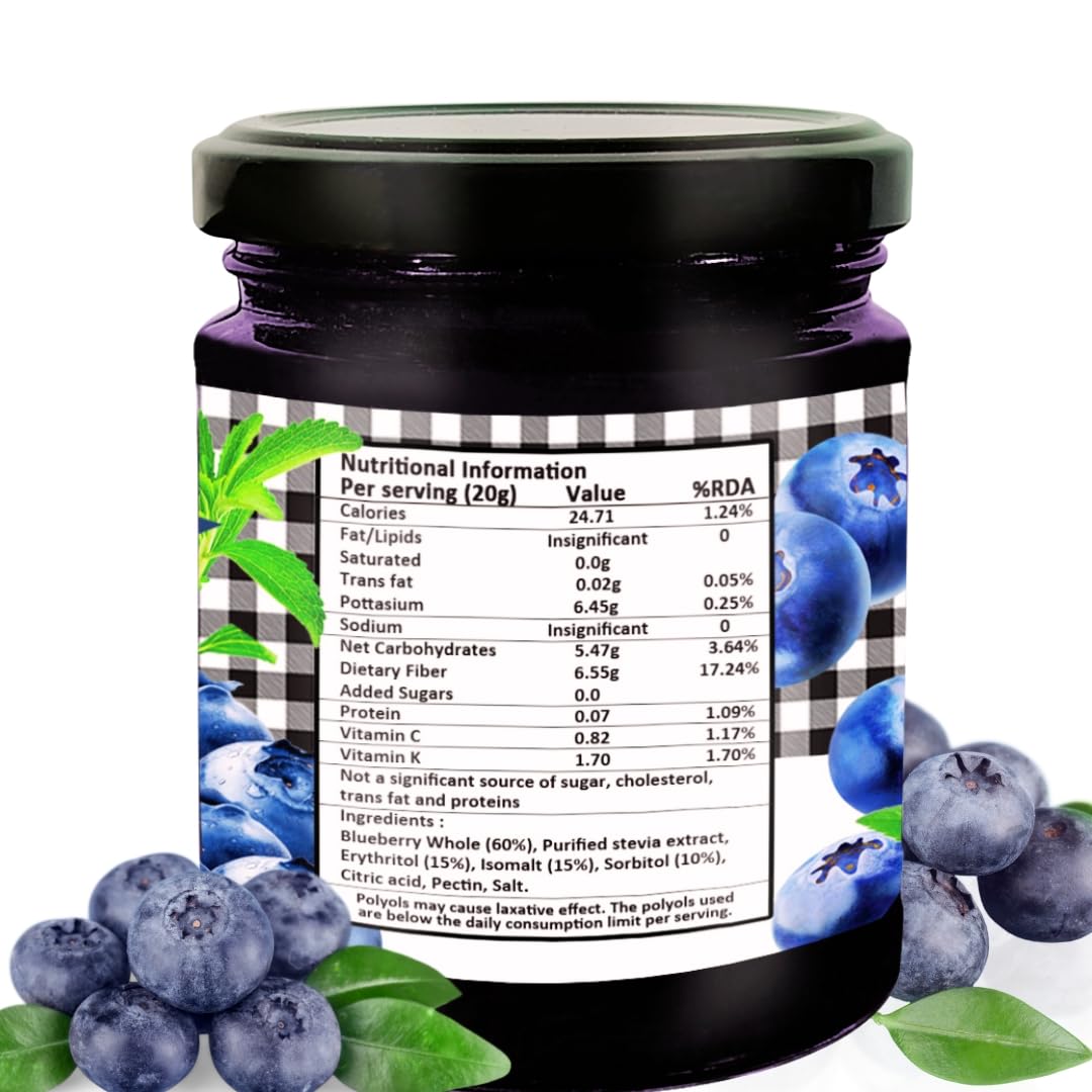 Vistevia Sugar-free Blueberry Jam