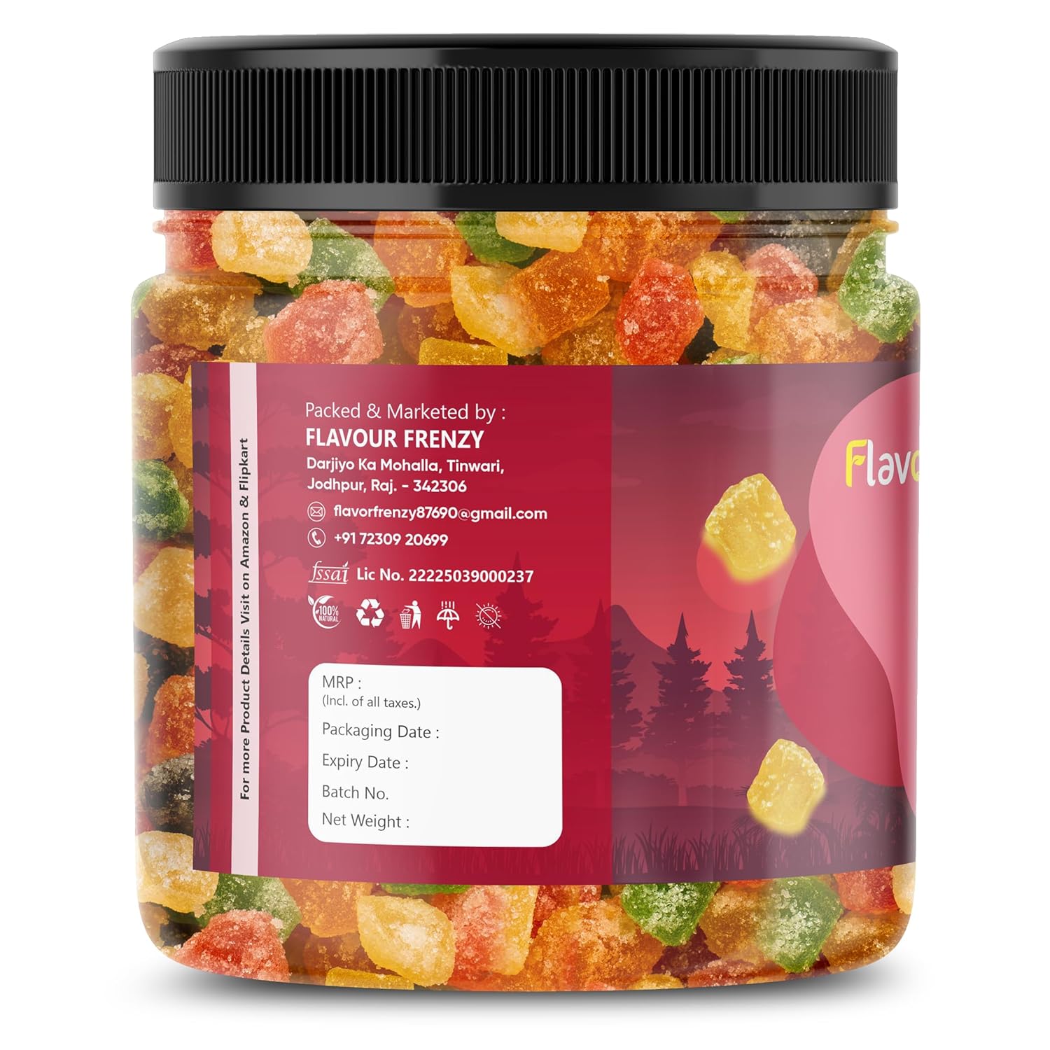 FLAVOR FRENZY Sugar Coated Jelly